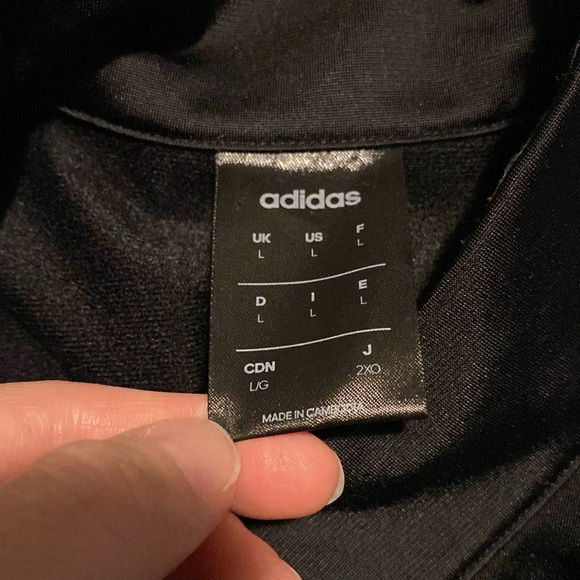 Men’s Adidas Zip Up Track Jacket - Picture 3 of 4